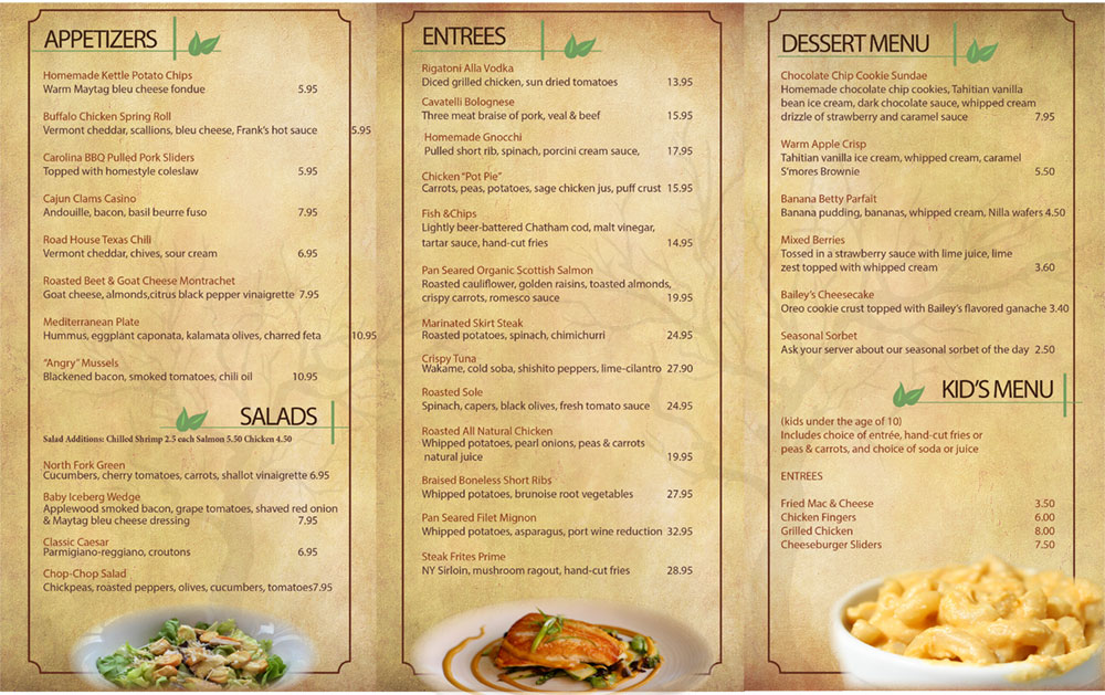 MENU DESIGN